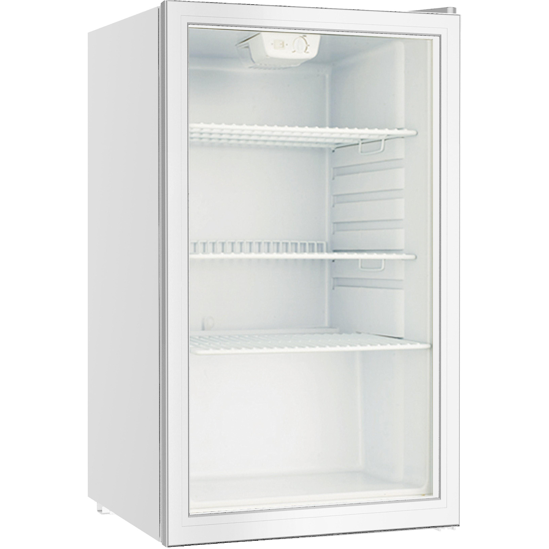 Ψυγείο Βιτρίνα Μονόπορτο Crown SC140 139lt, E (Υ85xΠ55xΒ58cm) Λευκό