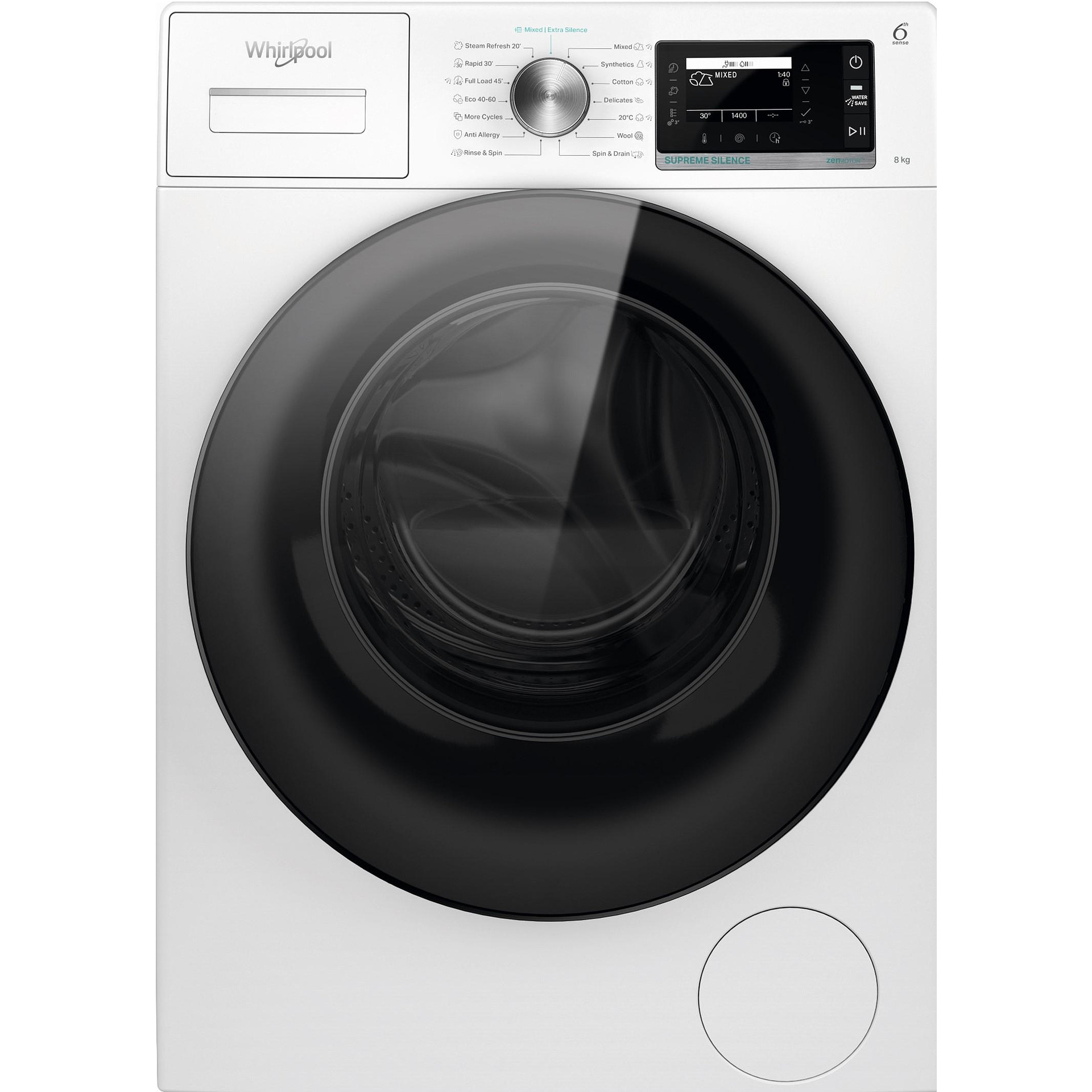 Στεγνωτήριο Ρούχων AEG TR8384E 8kg, με Αντλία θερμότητας, C, Λευκό