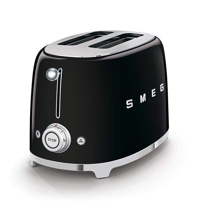 Φρυγανιέρα Smeg TSF01BLEU 2 Θέσεων 950W Μαύρη