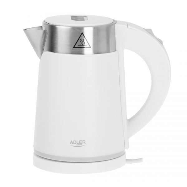 Βραστήρας Adler AD 1372w 0.6lt 800W Λευκός