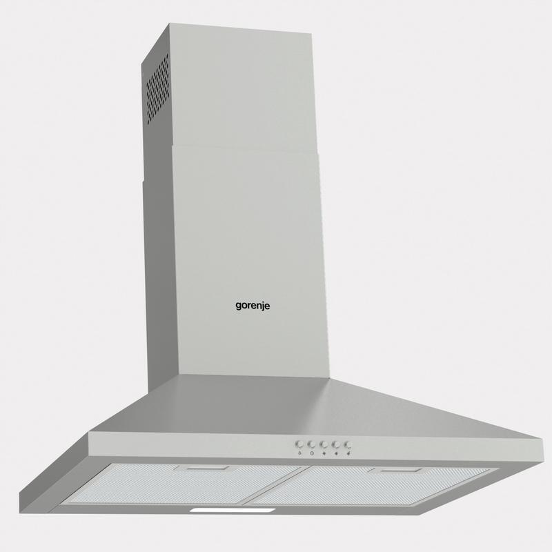 Απορροφητήρας Gorenje WHC629E4X Καμινάδα 60cm 450m³/h Inox B