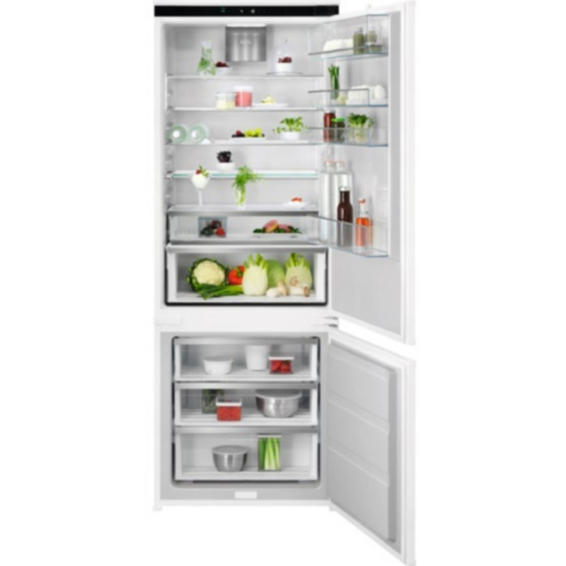 Ψυγειοκαταψύκτης Εντοιχιζόμενος AEG Series 7000 NSC7P751ES 376lt E NoFrost Υ189.4xΠ71xΒ56εκ. Λευκός