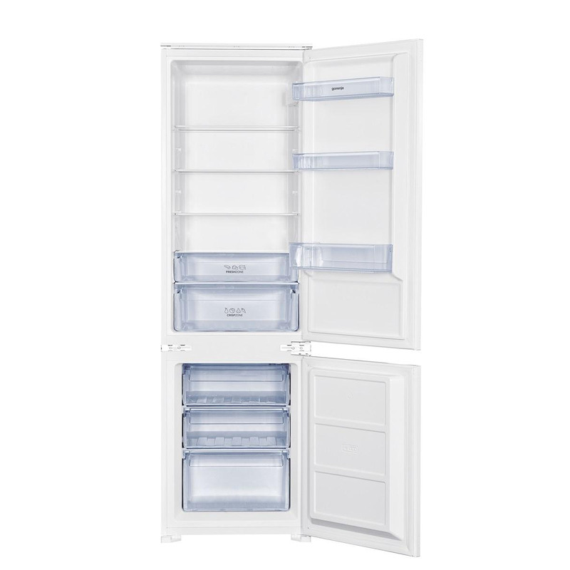 Ψυγειοκαταψύκτης Εντοιχιζόμενος Gorenje RKI517EP1 250lt E Λευκός