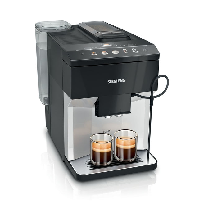 Μηχανή Espresso Siemens TP511D01 1500W Πίεσης 15bar με Μύλο Άλεσης Μαύρη 1,9 L