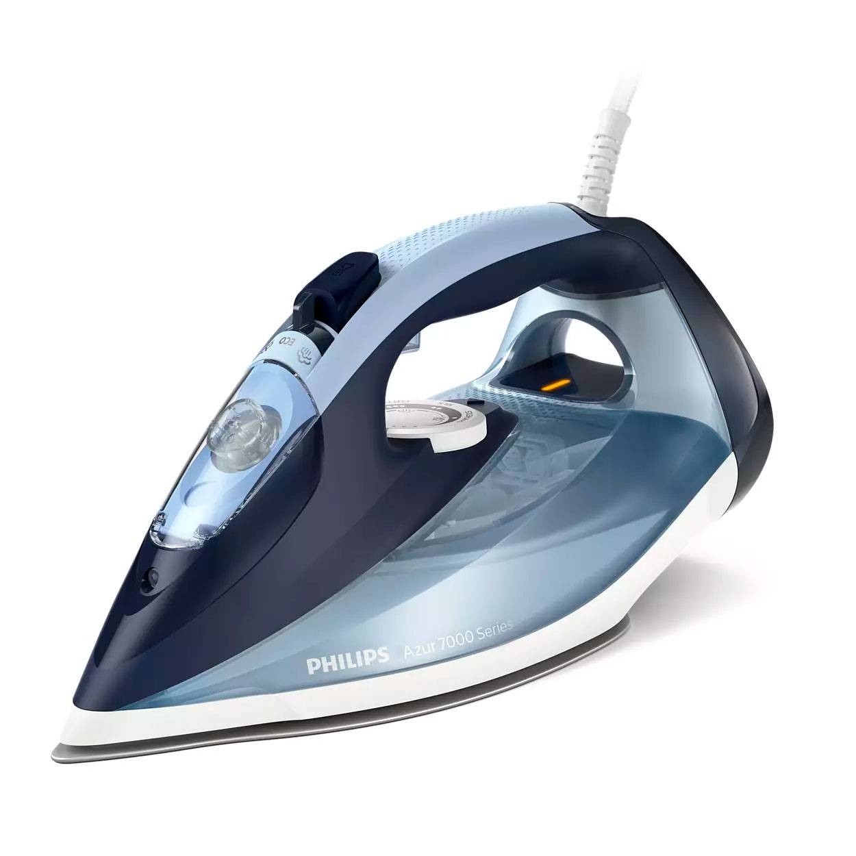 Σίδερο Ατμού Philips 7000 series DST7020/20 HV 2800W με Συνεχόμενη Παροχή 50gr/min Louros/Cotton Blue
