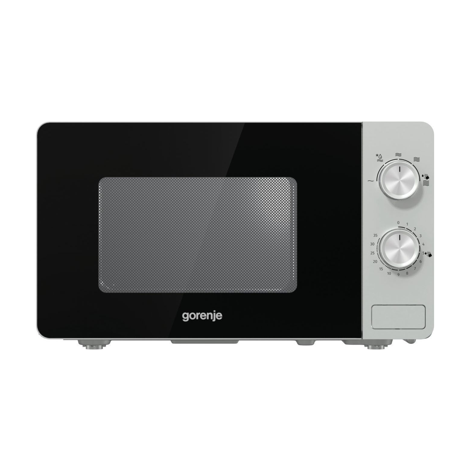 Φούρνος Μικροκυμάτων Gorenje MO20E1S 20lt 800W Μαύρος/Inox