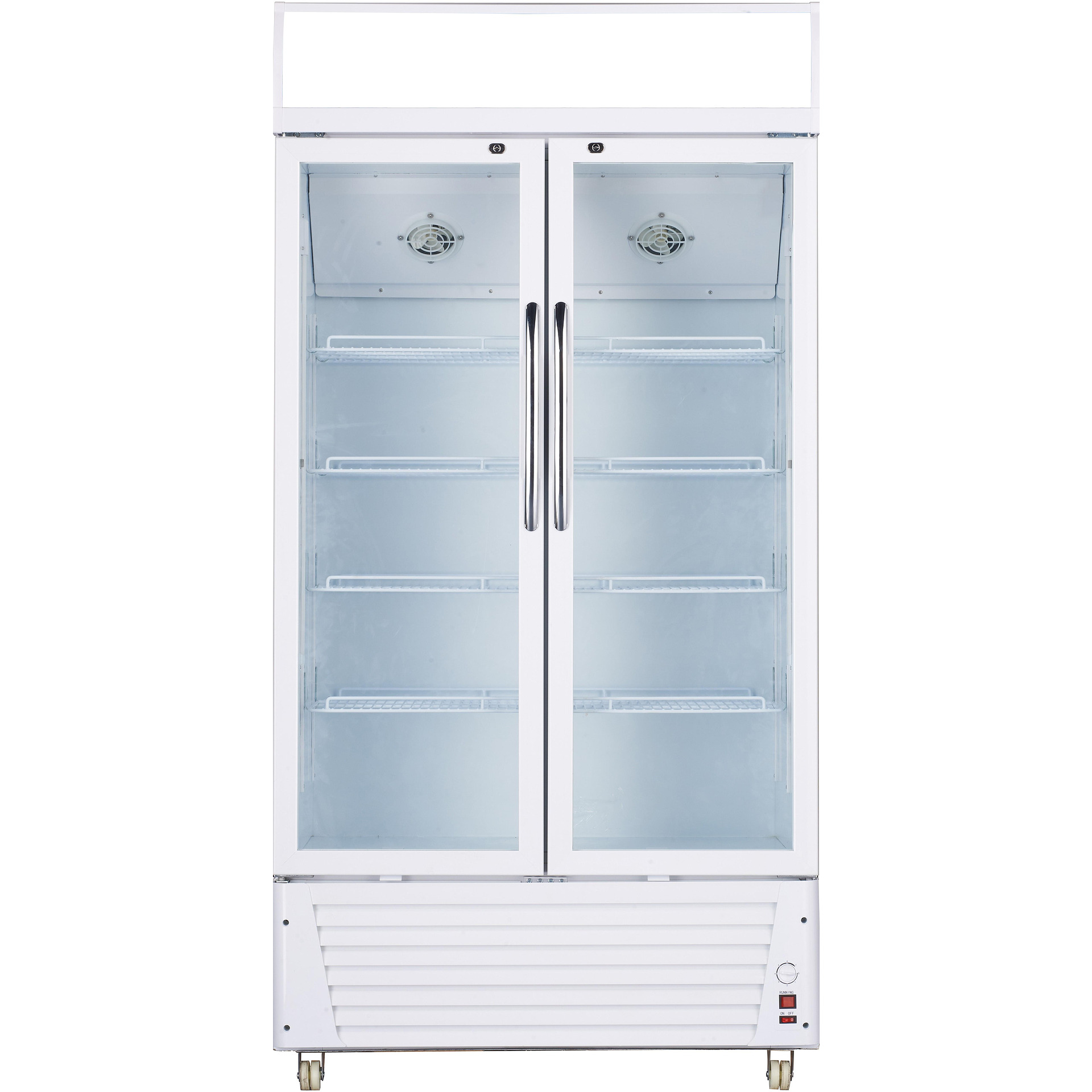 Ψυγείο Βιτρίνα Συντήρησης ΝΤΟΥΛΑΠΑ Crown SC650.2 565lt, E (Υ199.5xΠ100xΒ61εκ) Λευκό