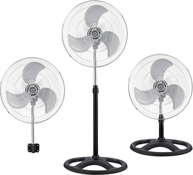 Ανεμιστήρας Ορθοστάτης 3 σε 1 Crown CMF-1831 75W Διαμέτρου 46cm
