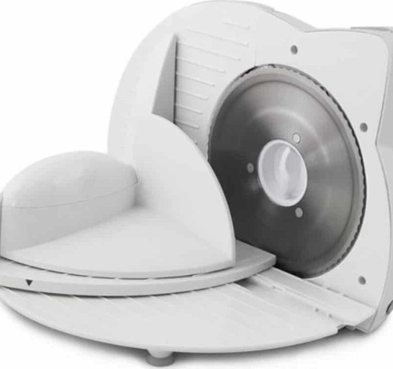 Esperanza EKM017W Κόφτης Αλλαντικών, White Plastic, Stainless steel 150W