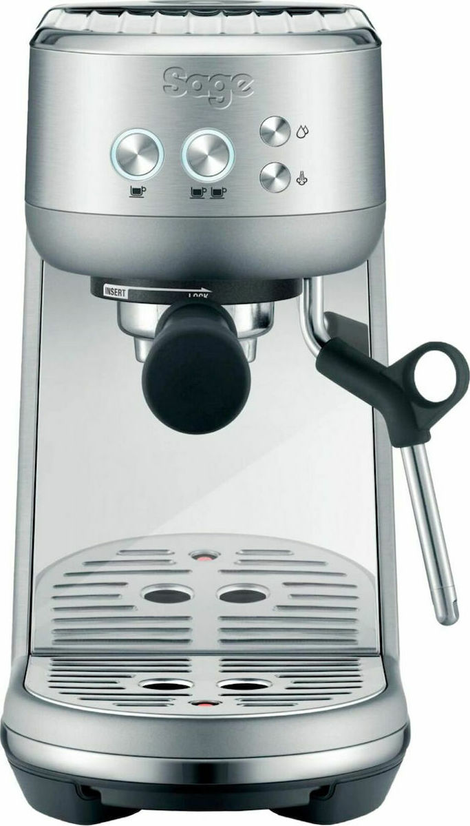 Μηχανή Espresso Sage the Bambino 1600W Πίεσης 15bar Brushed Stainless Steel