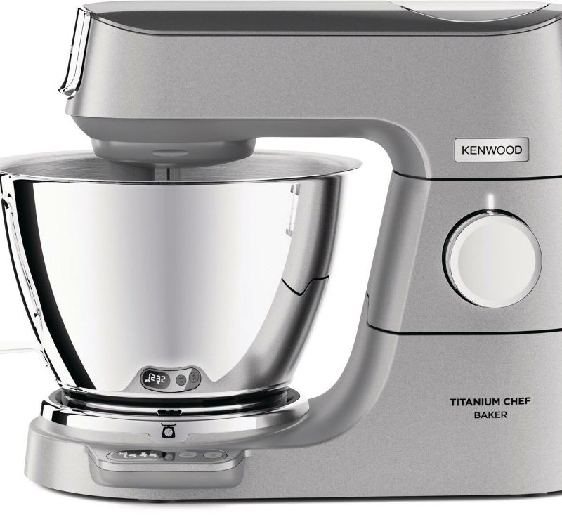 Kenwood KVL 85.314SI Titanium Chef Baker 1200W με Ανοξείδωτο Κάδο 5lt