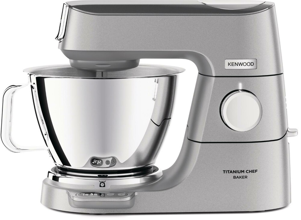 Kenwood KVL 85.314SI Titanium Chef Baker 1200W με Ανοξείδωτο Κάδο 5lt