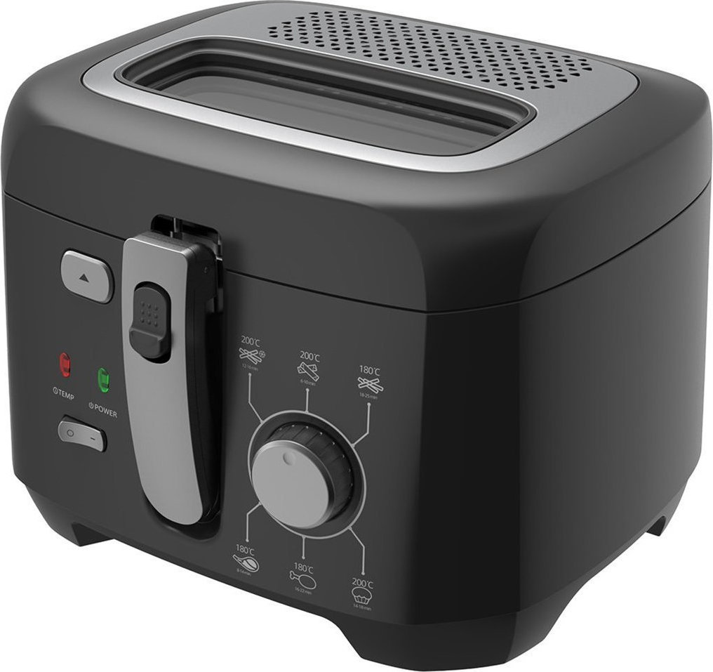 Φριτέζα Λαδιού Finlux FDF-2518BS 2.5lt Μαύρη