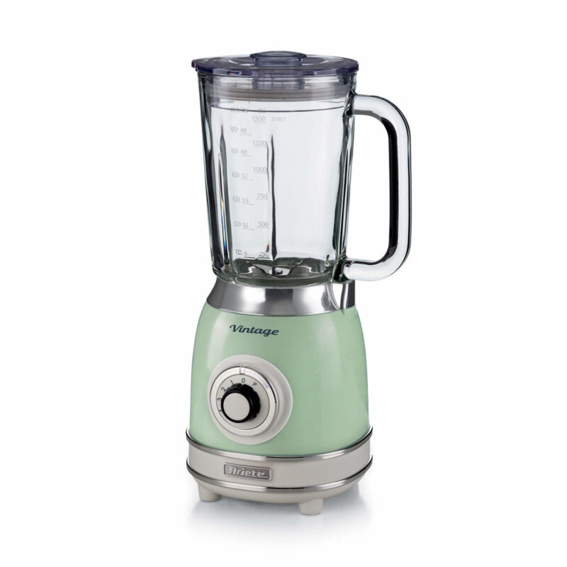 Μπλέντερ Ariete Vintage 0583/04 1,5lt 1000W με Γυάλινη Κανάτα Πράσινο