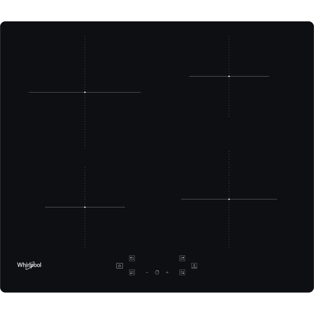 Εστία Αυτόνομη Επαγωγική Whirlpool WS Q4860 NE 4 Θέσεων 60cm Μαύρη