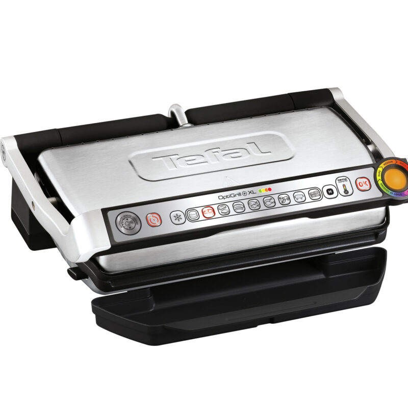 Τοστιέρα Γκριλιέρα Tefal GC724D12 με Αποσπώμενες Πλάκες 2000W Inox