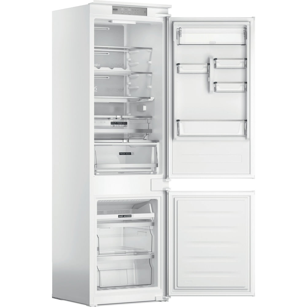 Ψυγειοκαταψύκτης Εντοιχιζόμενος Whirlpool WHC18 T574 P 250lt C Total NoFrost Λευκός