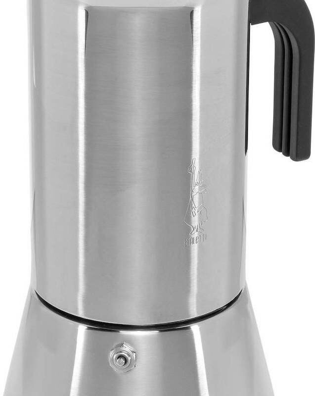 Bialetti New Venus Induction Μπρίκι Espresso 10cups Ασημί