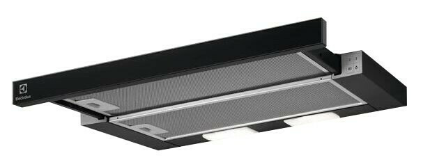 Απορροφητήρας Electrolux LFP326FB Συρόμενος 60cm Μαύρος 410 m³/h C