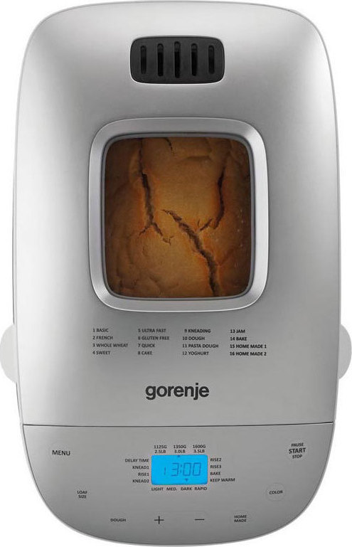 Αρτοπαρασκευαστής Gorenje BM1600WG 850W 1600gr