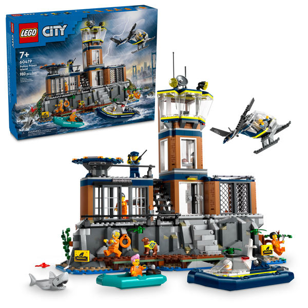 LEGO City: Police Prison Island Building Toy (60419)