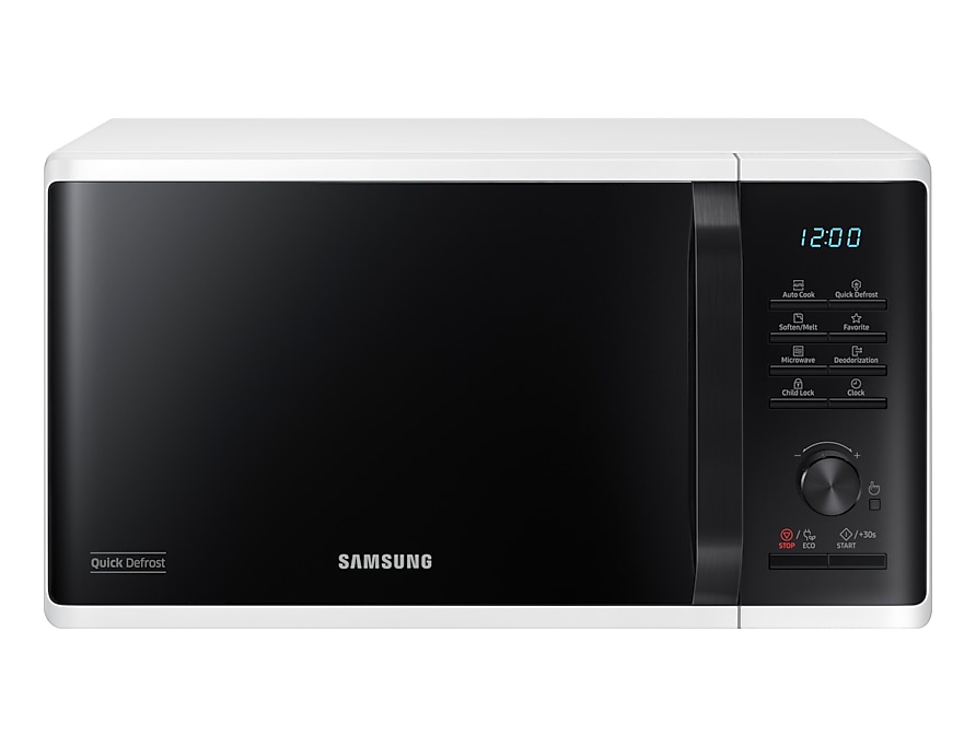 Φούρνος Μικροκυμάτων Samsung MS23K3515AW 23lt 800W Λευκός/Μαύρος