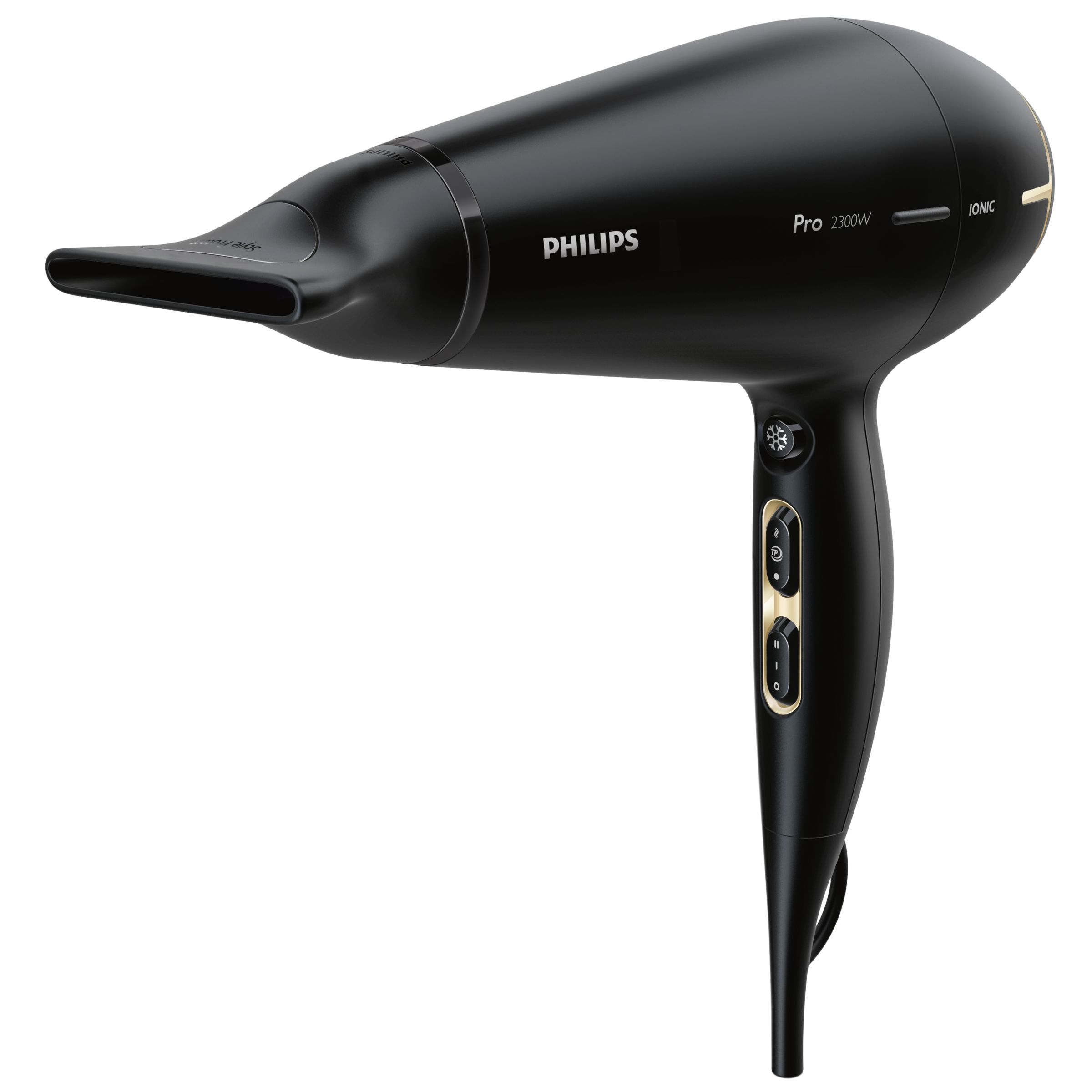 Πιστολάκι Μαλλιών Philips HPS920/00 2300W Ionic Μαύρο/Χρυσό