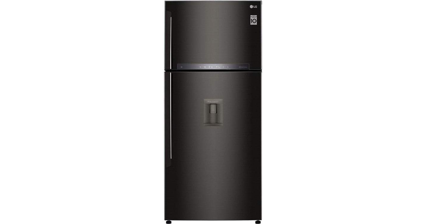 Ψυγείο Δίπορτο LG GTF744BLPED 509lt Full No Frost Υ180xΠ78xΒ67.3cm Μαύρο