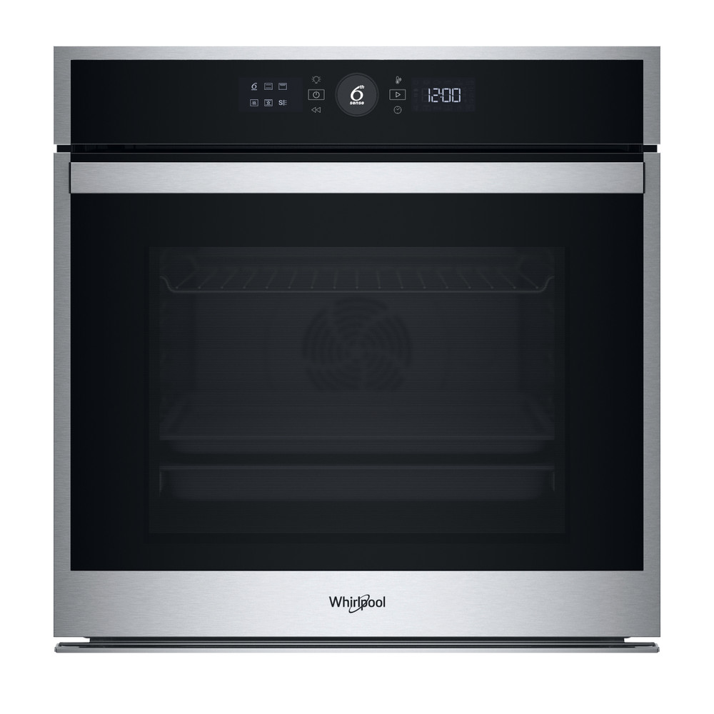 Φούρνος άνω πάγκου Whirlpool WOI4S8PM1SXA 73lt, χωρίς Εστίες, με Πυρόλυση και Ατμό, Π59,5εκ, Α+, Inox