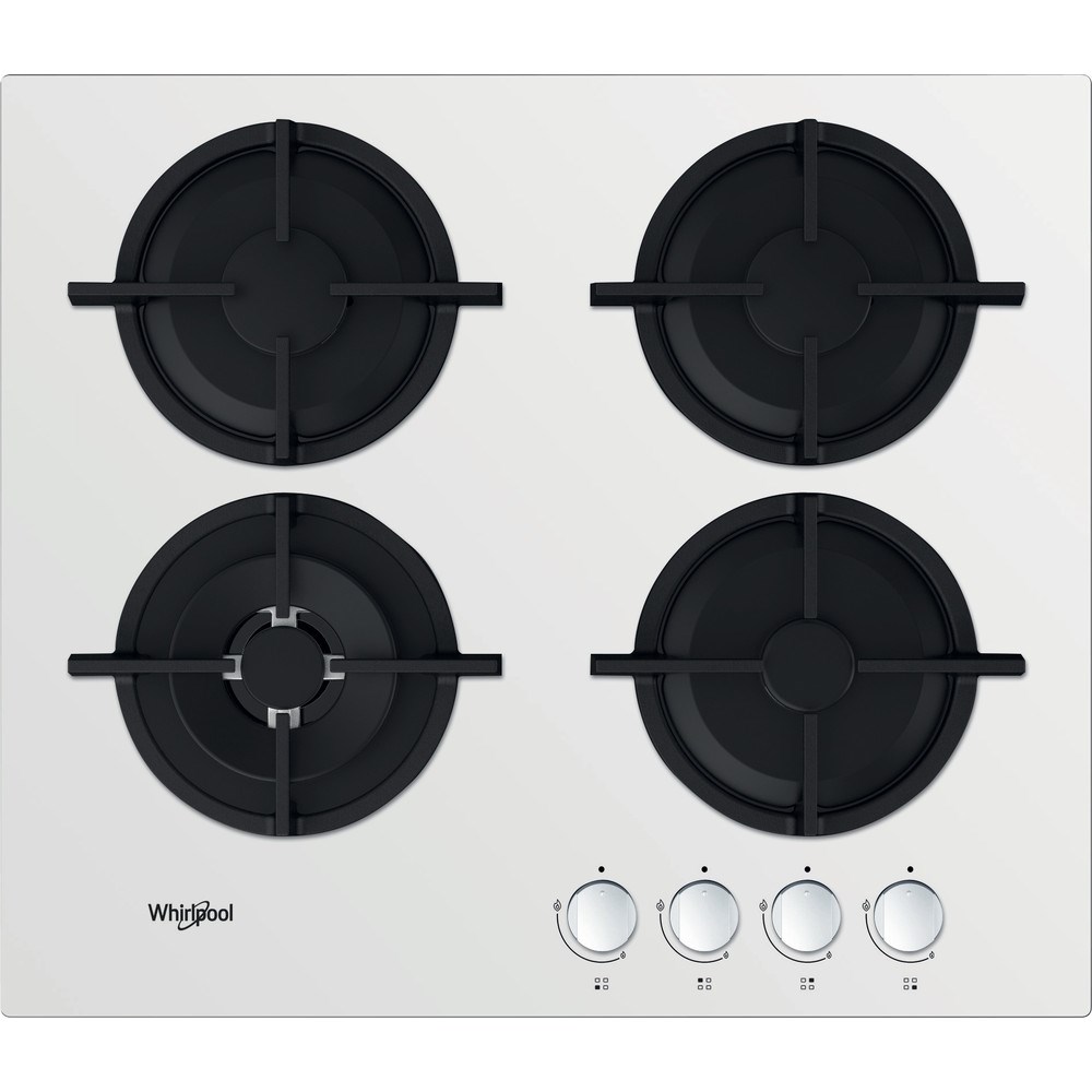 Εστία Αυτόνομη Υγραερίου Whirlpool AKT 625/WH 59x51εκ. Λευκή