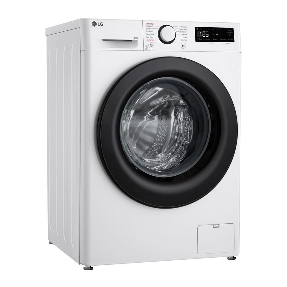 Πλυντήριο Ρούχων LG F2DR508SBW με Τεχνολογία Ατμού 1200 Στροφών