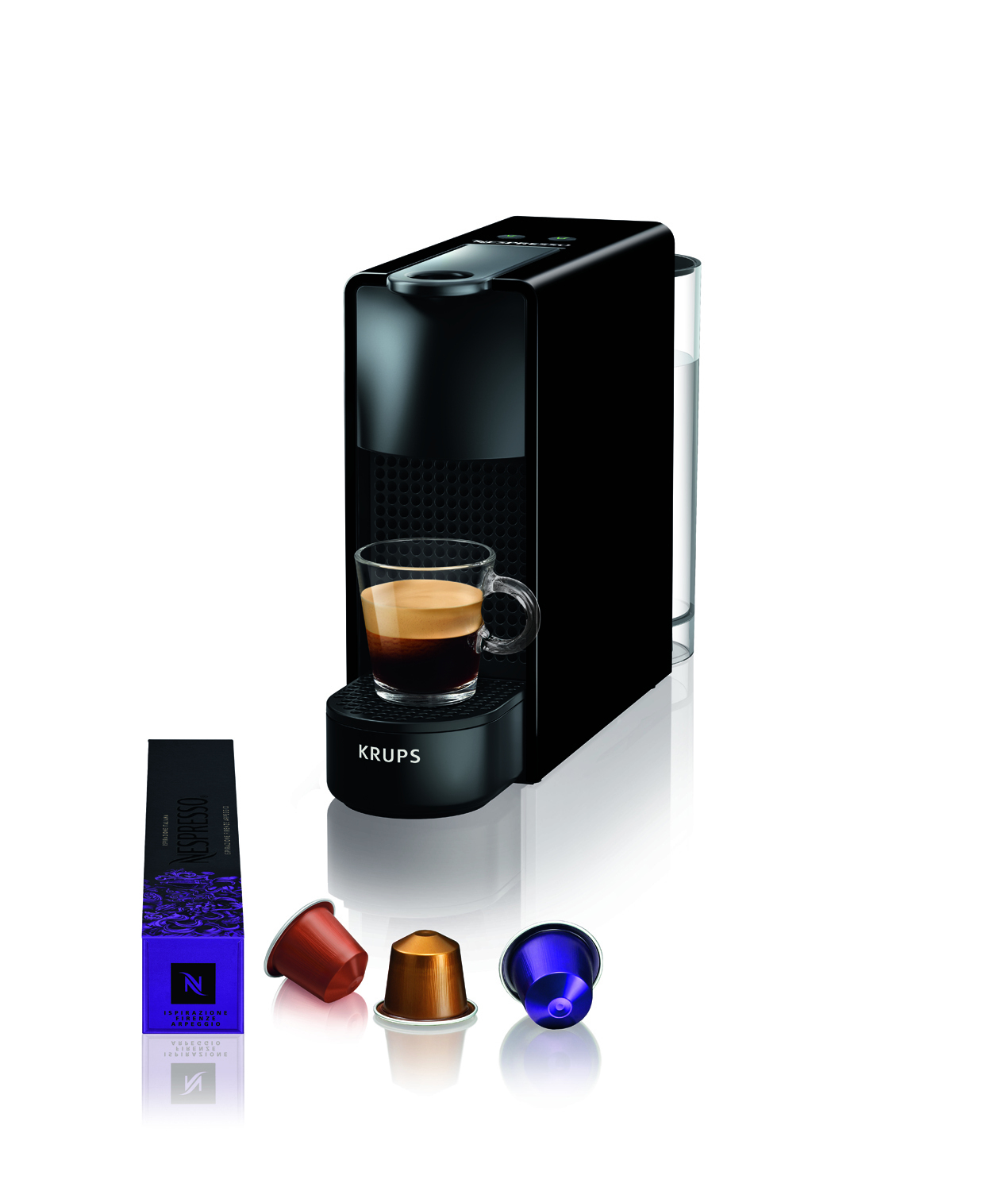 Καφετιέρα Espresso Krups XN1108 Κάψουλες Nespresso Black