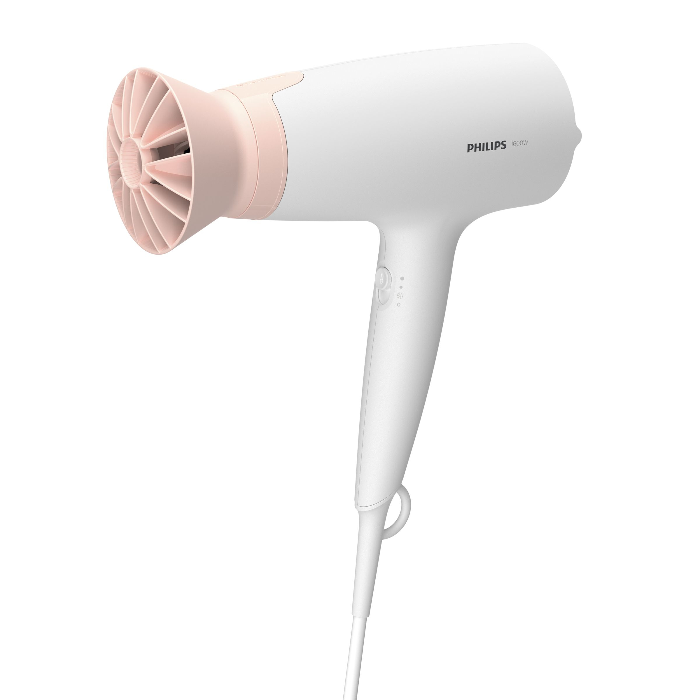 Philips 3000 series BHD300/00 πιστολάκι μαλλιών 1600 W Ροζ, Λευκό