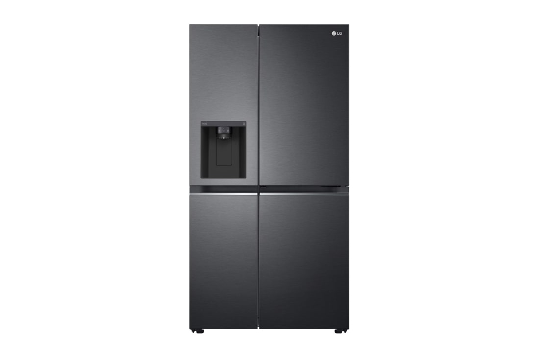 LG Ψυγείο Ντουλάπα GSJV71MCTE 635 L E Μαύρος