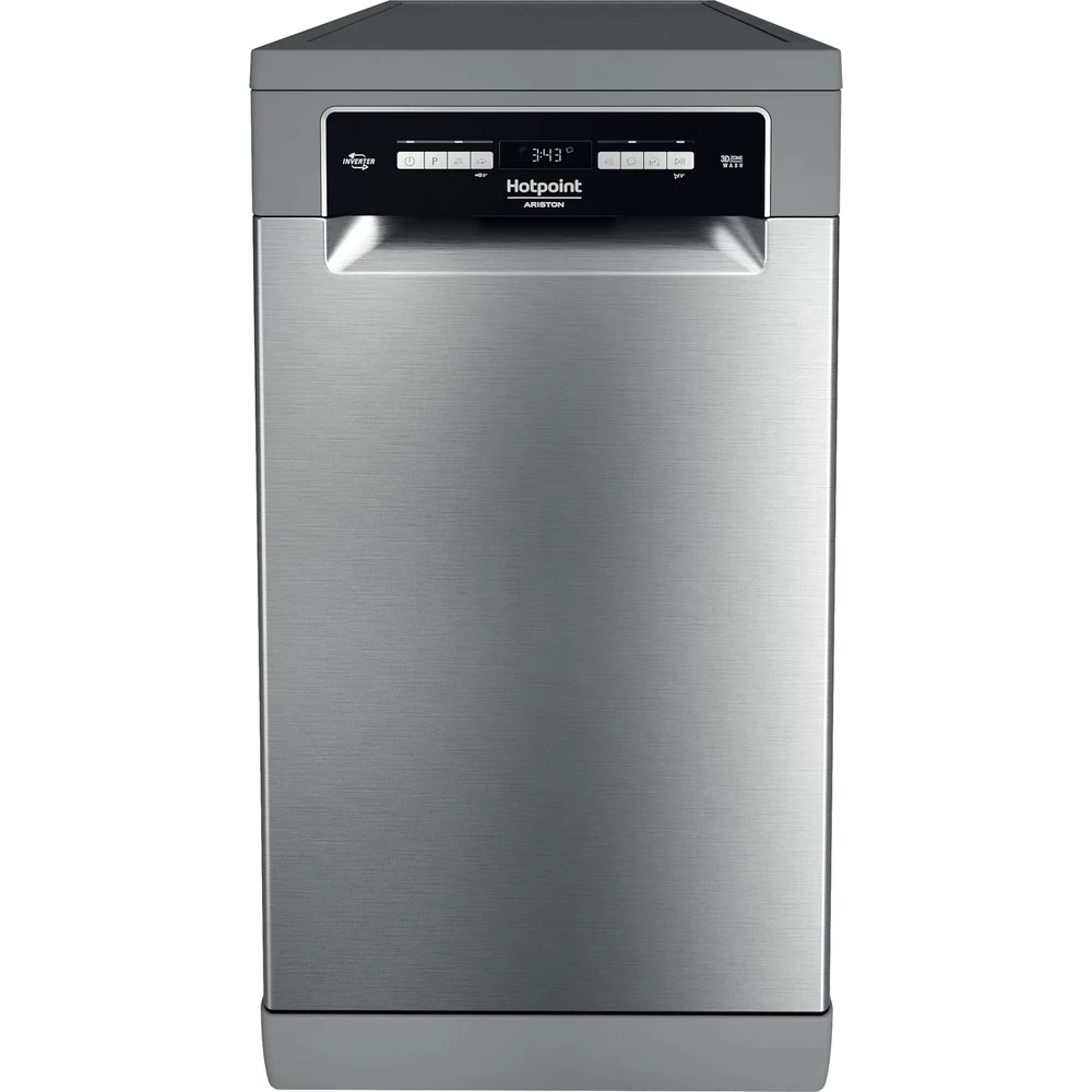 Πλυντήριο Πιάτων Hotpoint-Ariston HSFO 3T235 WC X για 10 Σερβίτσια 45εκ Inox
