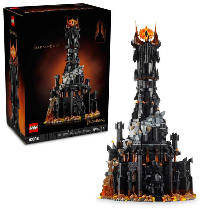 LEGO ICONS 10333 The Lord of the Rings: Barad-dur