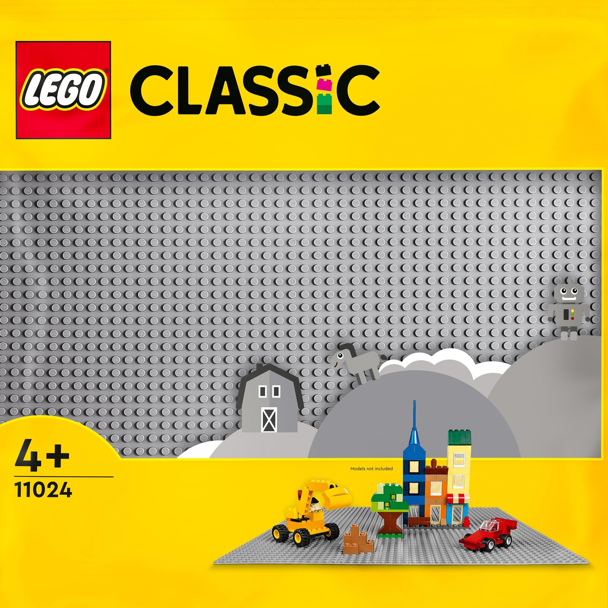 LEGO Classic Gray Baseplate (11024)  48x48