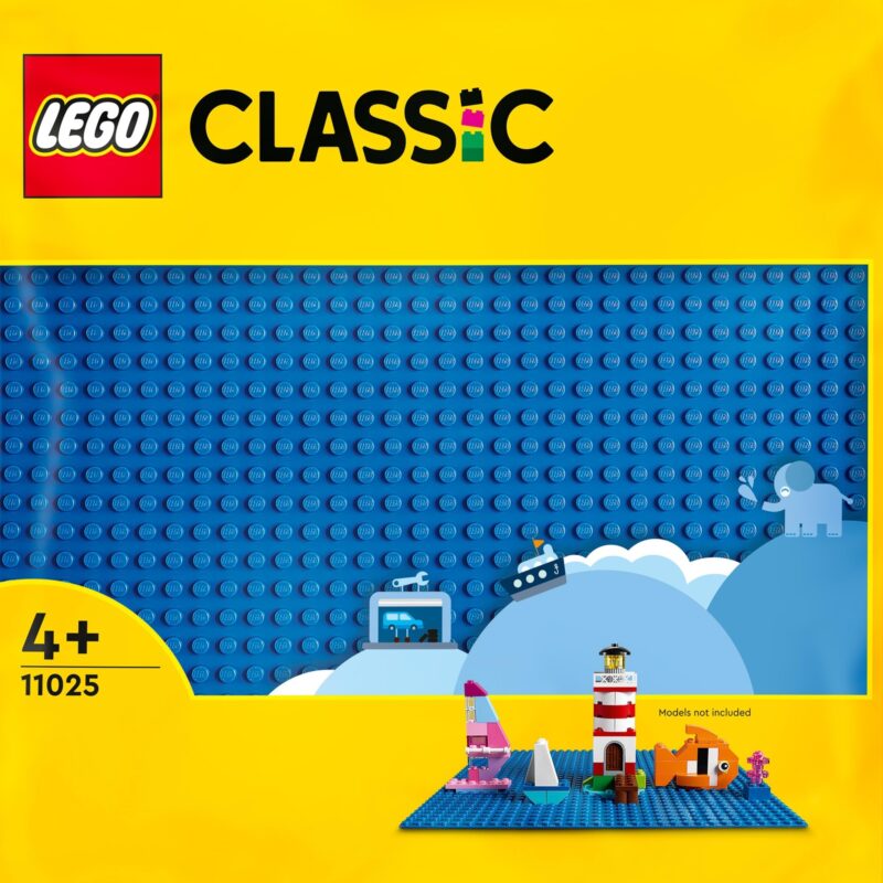 LEGO  Classic: Blue Baseplate (11025)