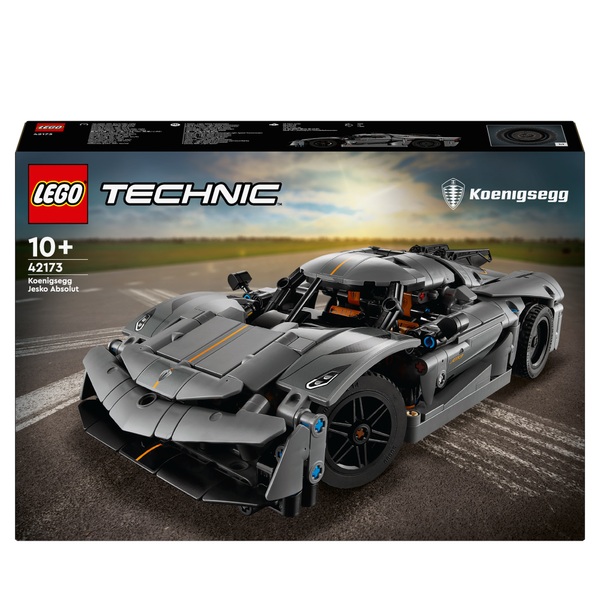 LEGO Technic 42173 Koenigsegg Jesko Absolut Grey Hypercar