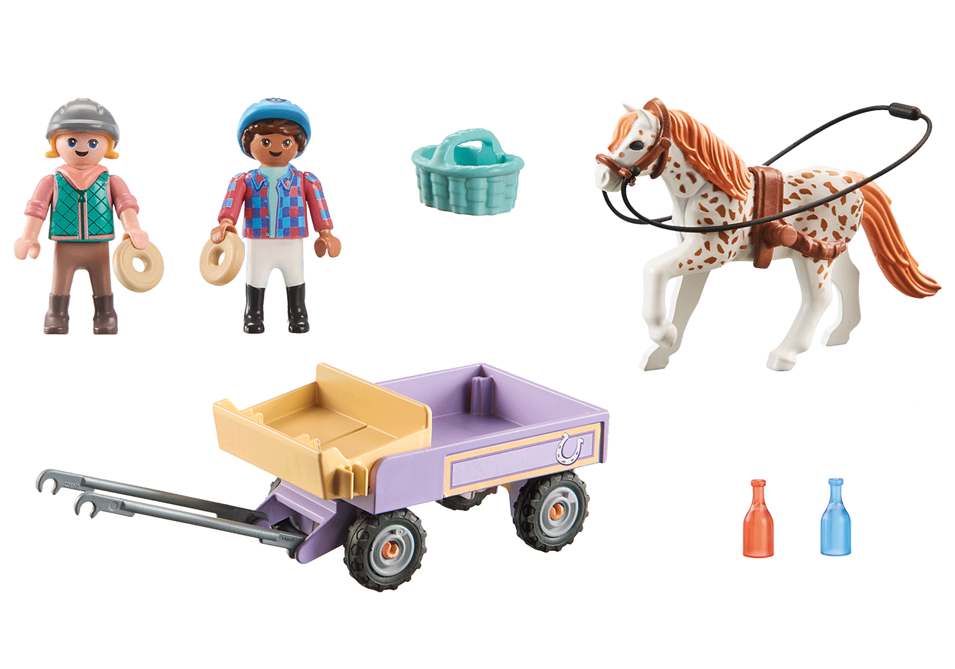 Playmobil Horses of Waterfall 71496 Άλογο Με Άμαξα