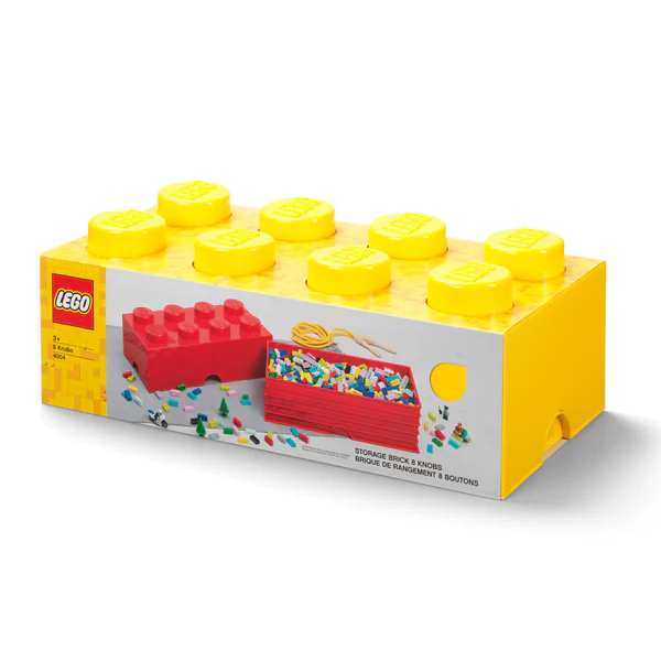 LEGO® ΚΟΥΤΙ ΑΠΟΘΗΚΕΥΣΗΣ ΟΡΘΟΓΩΝΙΟ ΜΕΓΑΛΟ ΚΙΤΡΙΝΟ - 40041732