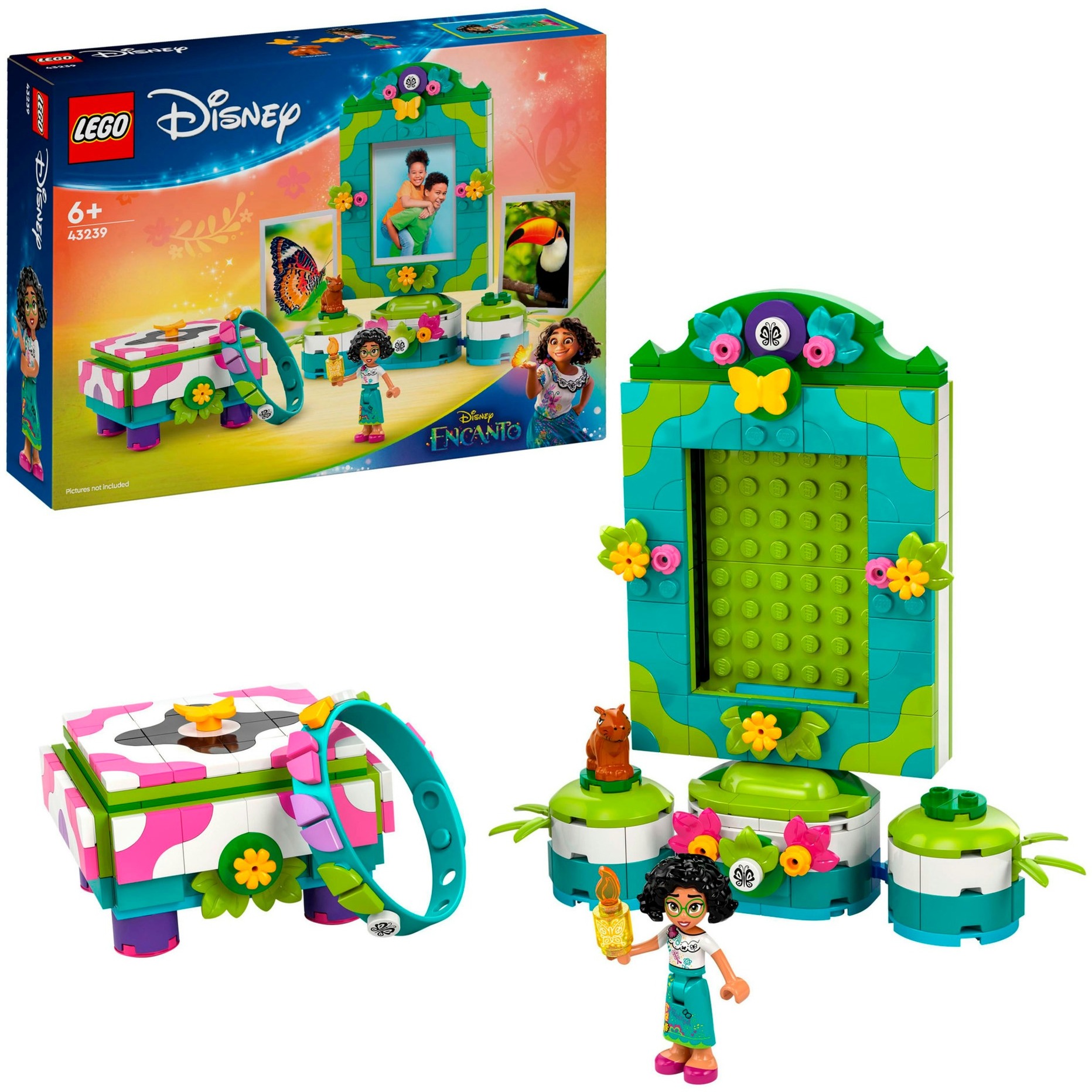 LEGO Disney Classic: Encanto Mirabel’s Photo Frame and Jewelry Box (43239)