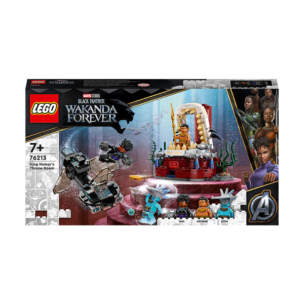 LEGO  Marvel Black Panther Wakanda Forever: King Namor's Throne Room (76213)