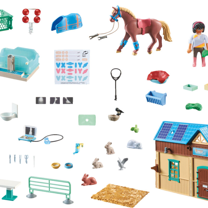 Playmobil Horses Of Waterfall 71352 Κτηνιατρική Κλινική Αλόγων