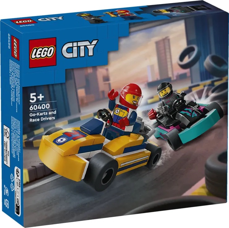 LEGO City: Go-Karts and Race Drivers Toy Set (60400)