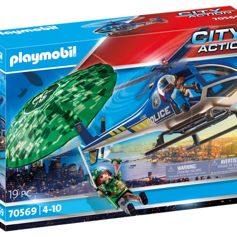 Playmobil City Action 70569 Εναέρια Αστυνομική Καταδίωξη