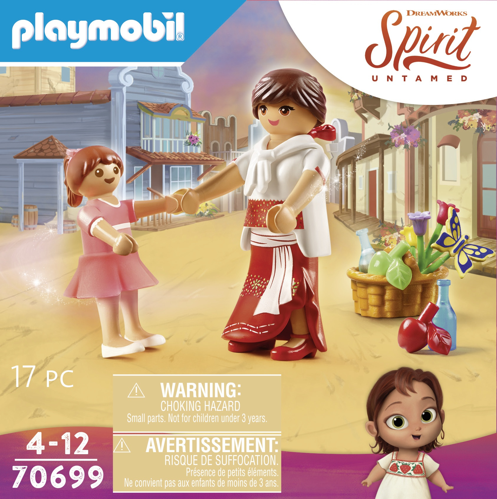 Playmobil Spirit 70699 H Μιλάγκρος με τη Μικρή Λάκυ