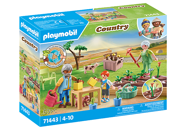 Playmobil Country 71443 Ο Λαχανόκηπος Του Παππού Και Της Γιαγιάς