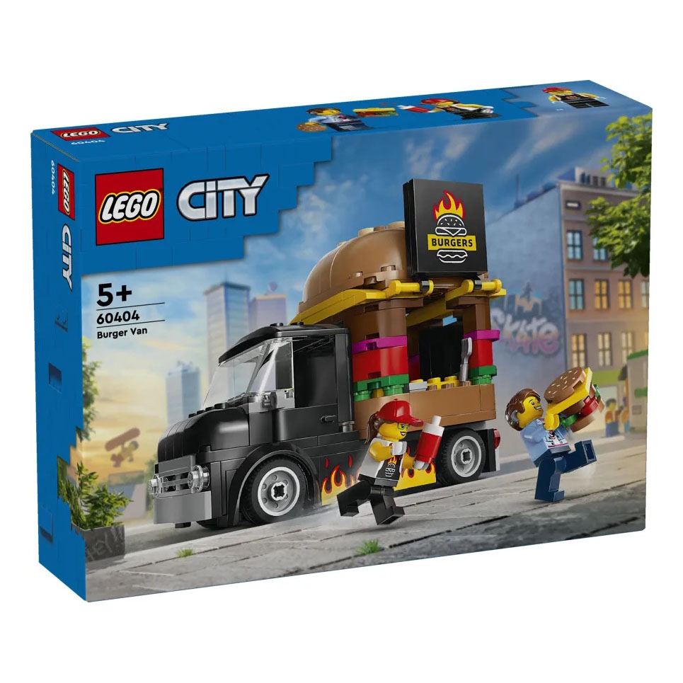 LEGO City: Burger Truck Toy Building Set (60404)