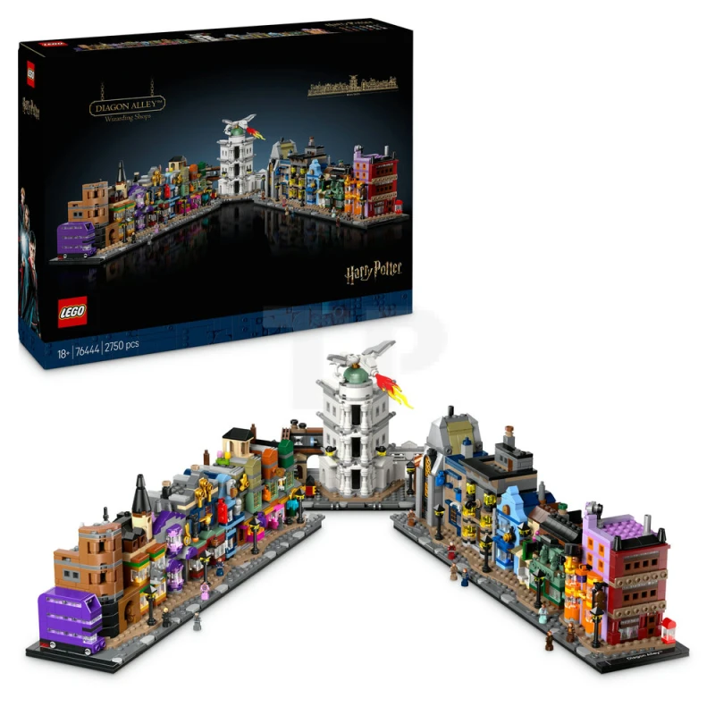LEGO Harry Potter 76444 Diagon Alley Wizarding Shops